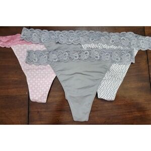 NEW Cosabella 3X Hanna Lace Thong Underwear 4pr #83728